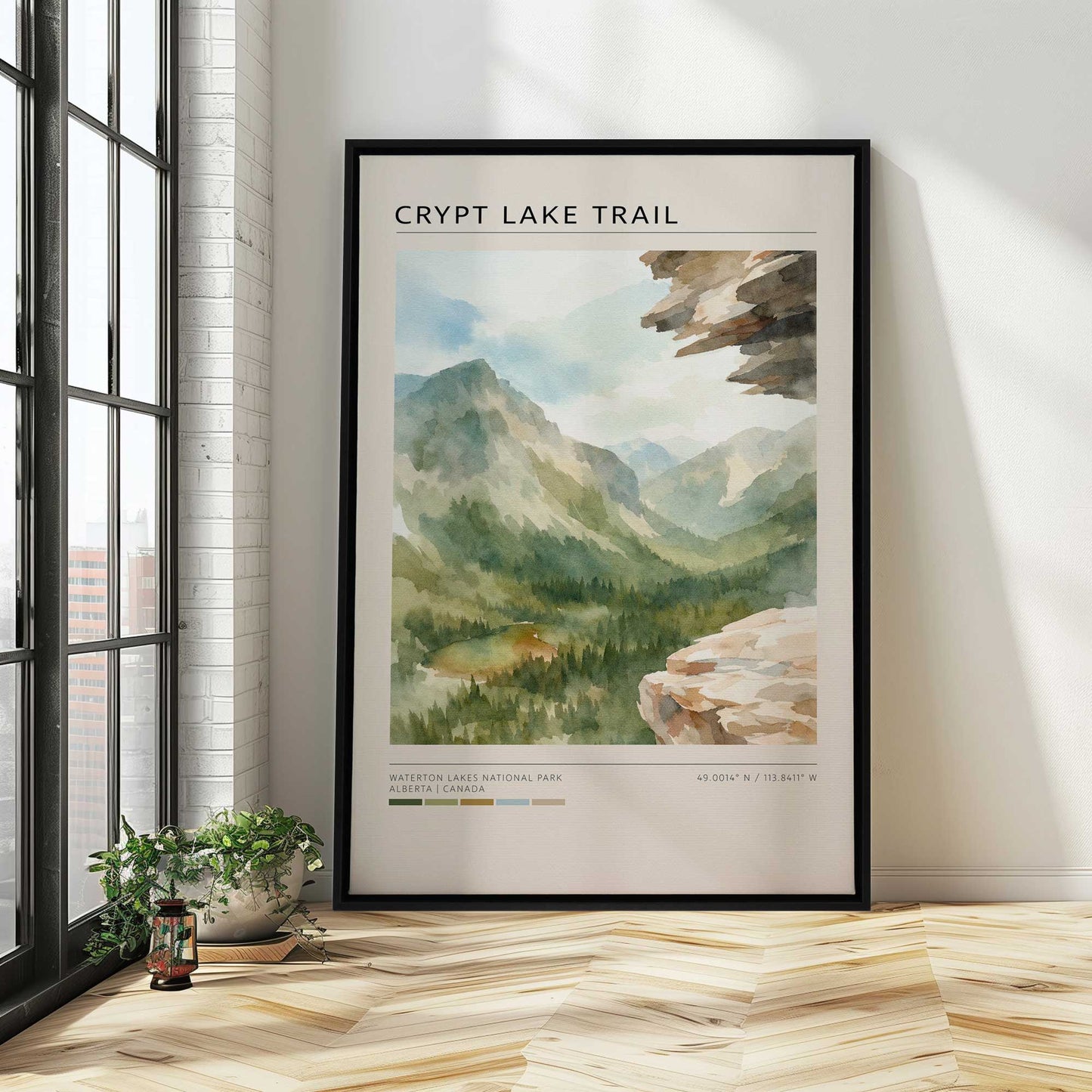 Picture of art in a room