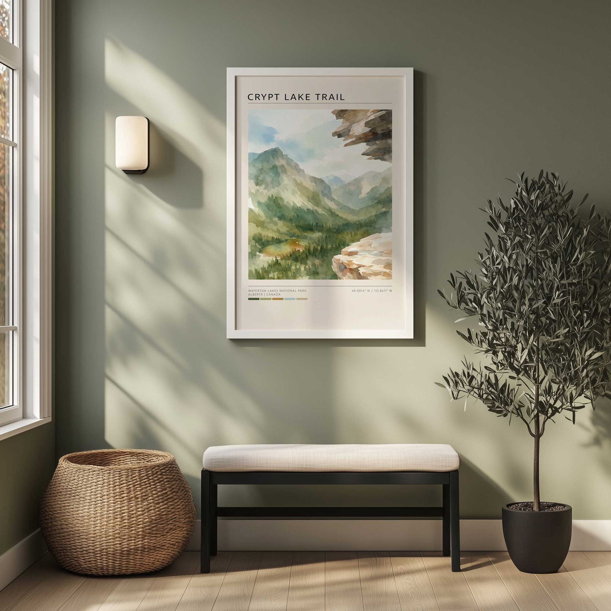 Picture of art in a room