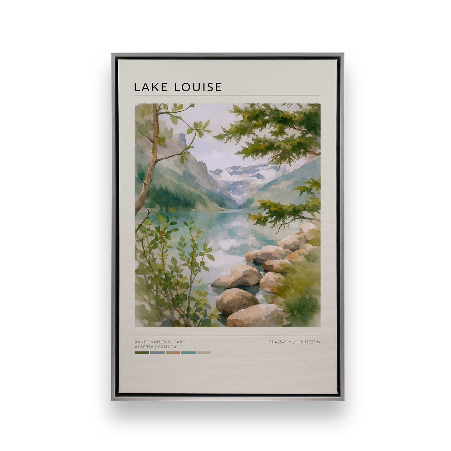 [Color:Polished Chrome], Picture of art in a Polished Chrome frame