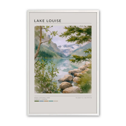 [Color:Opaque White], Picture of art in a Opaque White frame