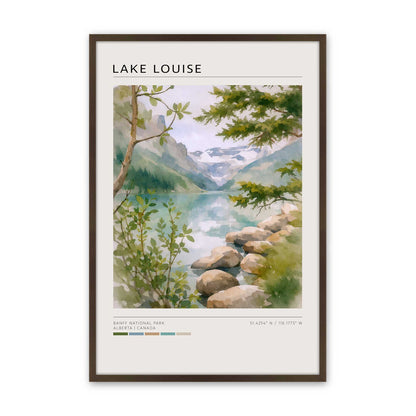 [Color:Brown], Picture of art in a Brown frame