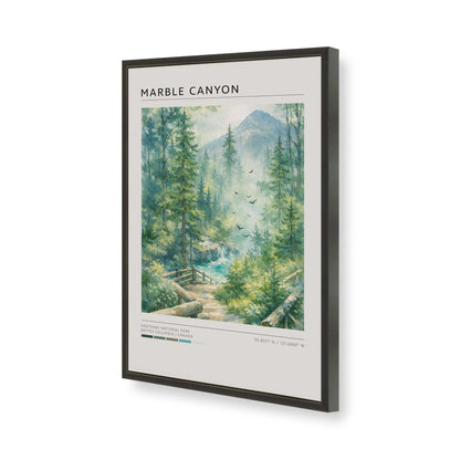 [Color:Satin Black], Picture of art in a Satin Black frame of the corner