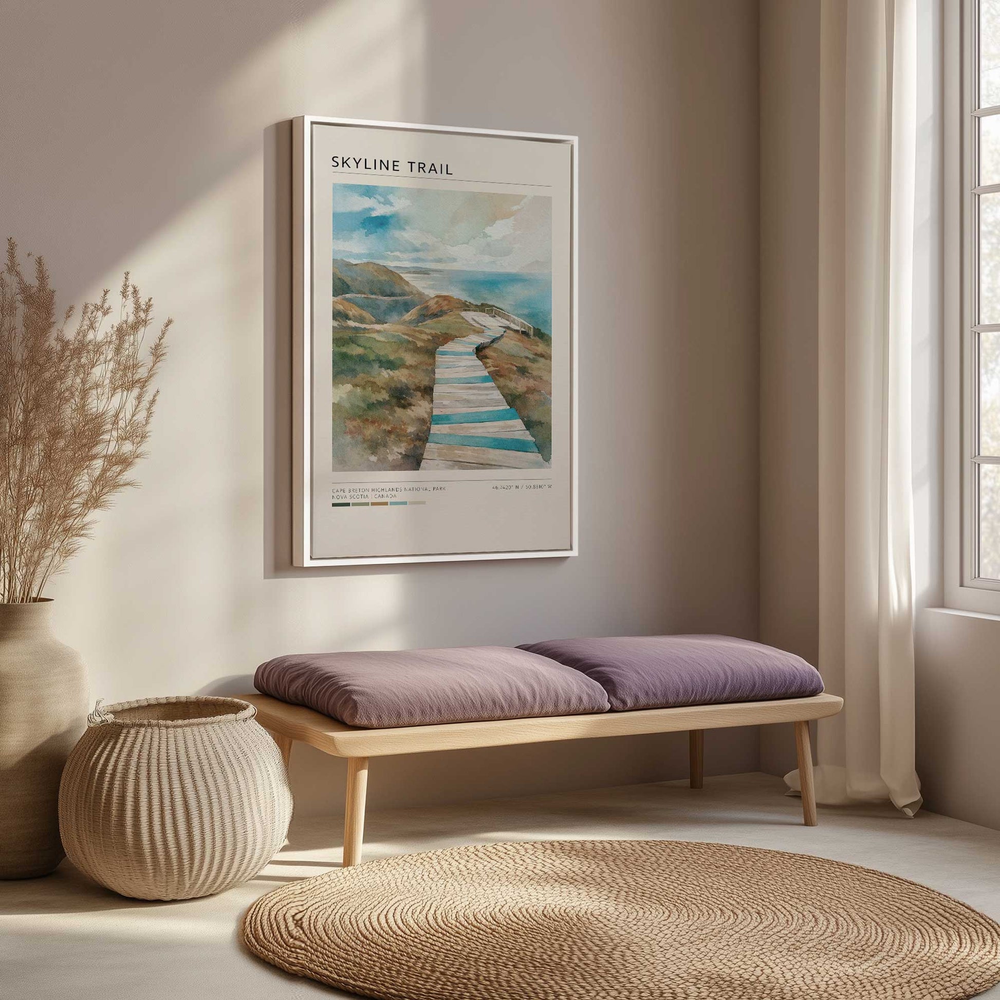 Picture of art in a room