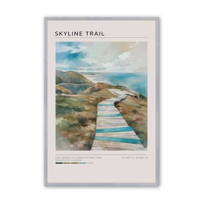 [Color:Polished Chrome], Picture of art in a Polished Chrome frame