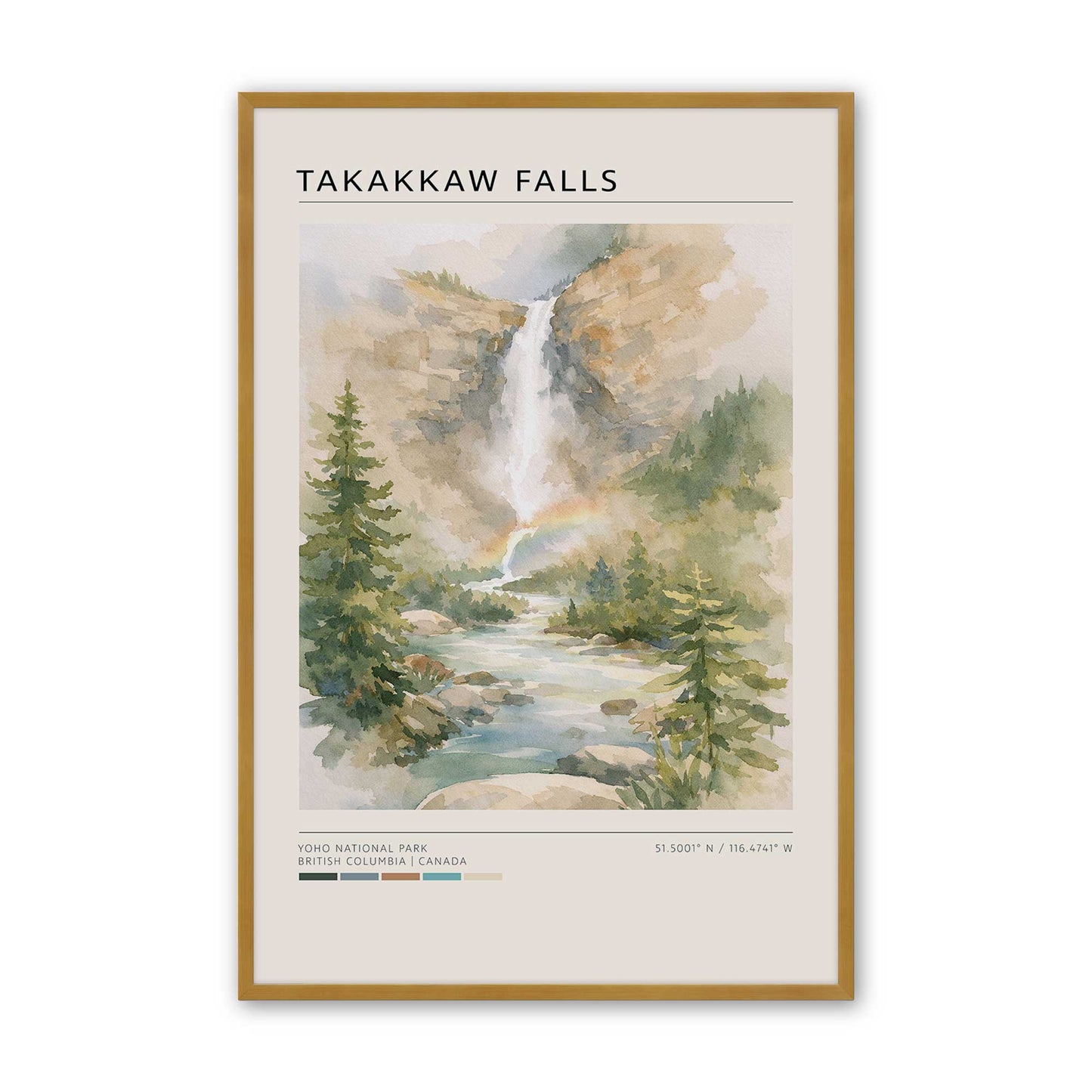 [Color:Polished Gold], Picture of art in a Polished Gold frame