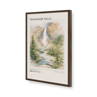 [Color:Belvinder Brown], Picture of art in a Belvinder Brown frame of the corner