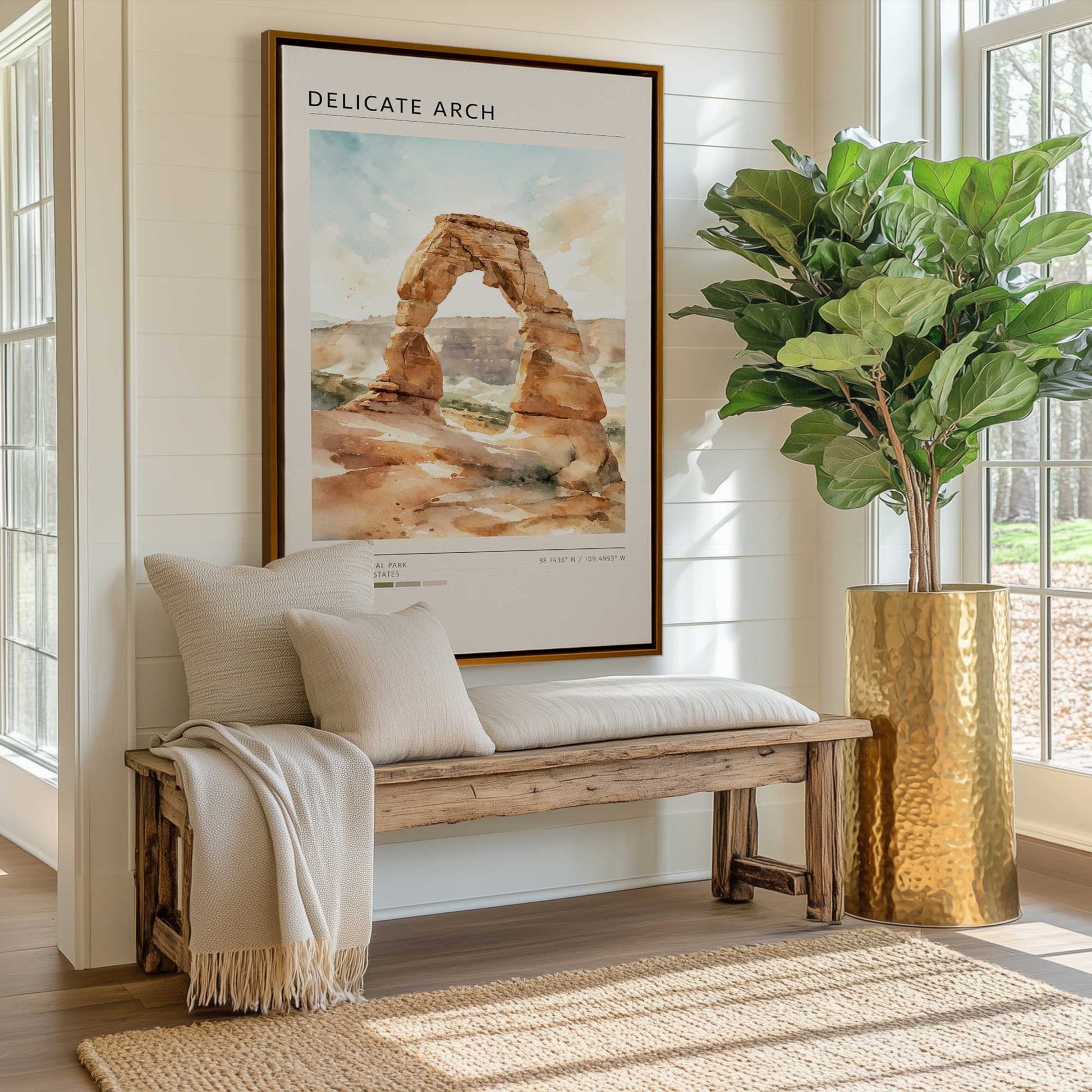 Picture of art in a room
