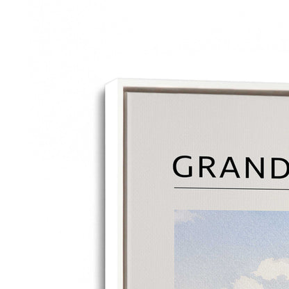 [Color:Opaque White], Picture of art in a White frame at an angle