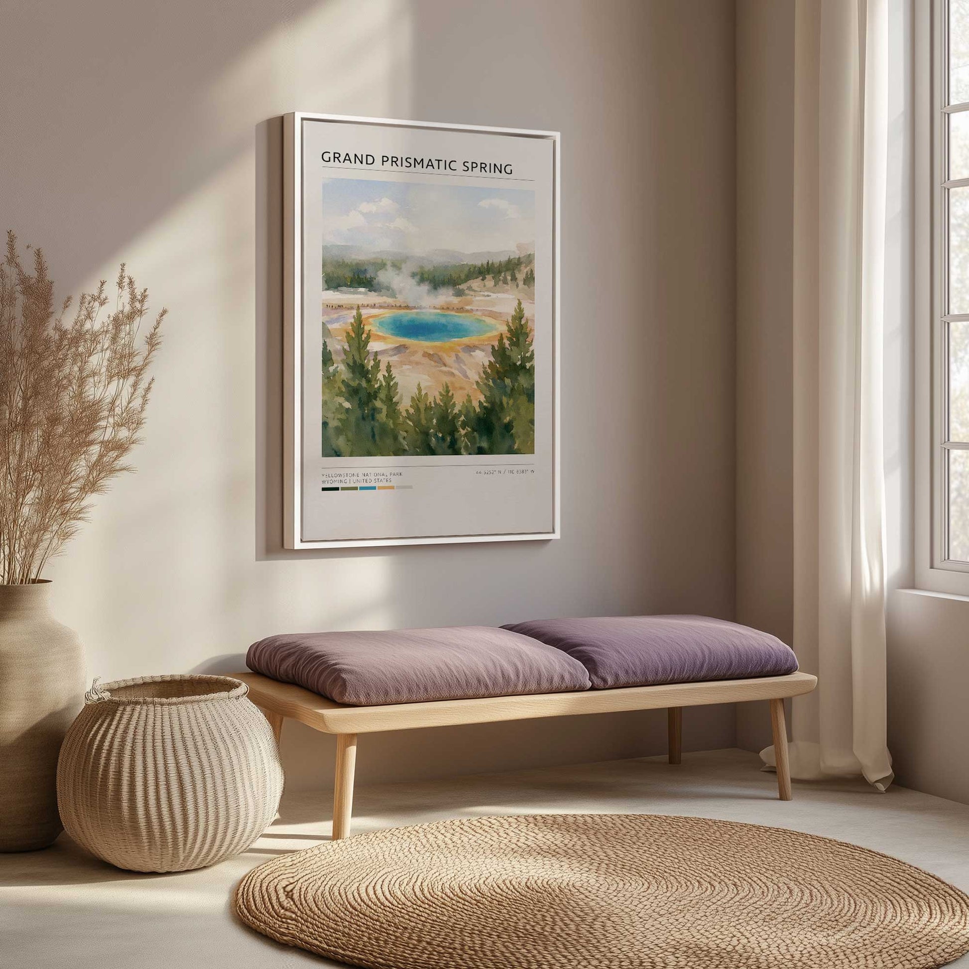 Picture of art in a room