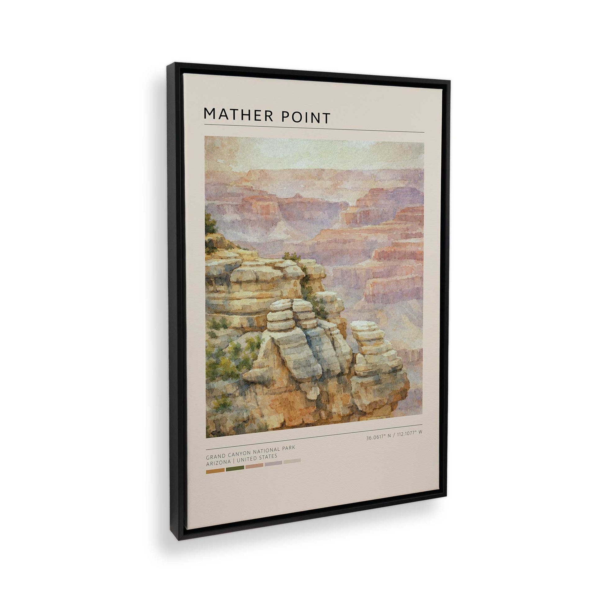 [Color:Satin Black], Picture of the corner of the art