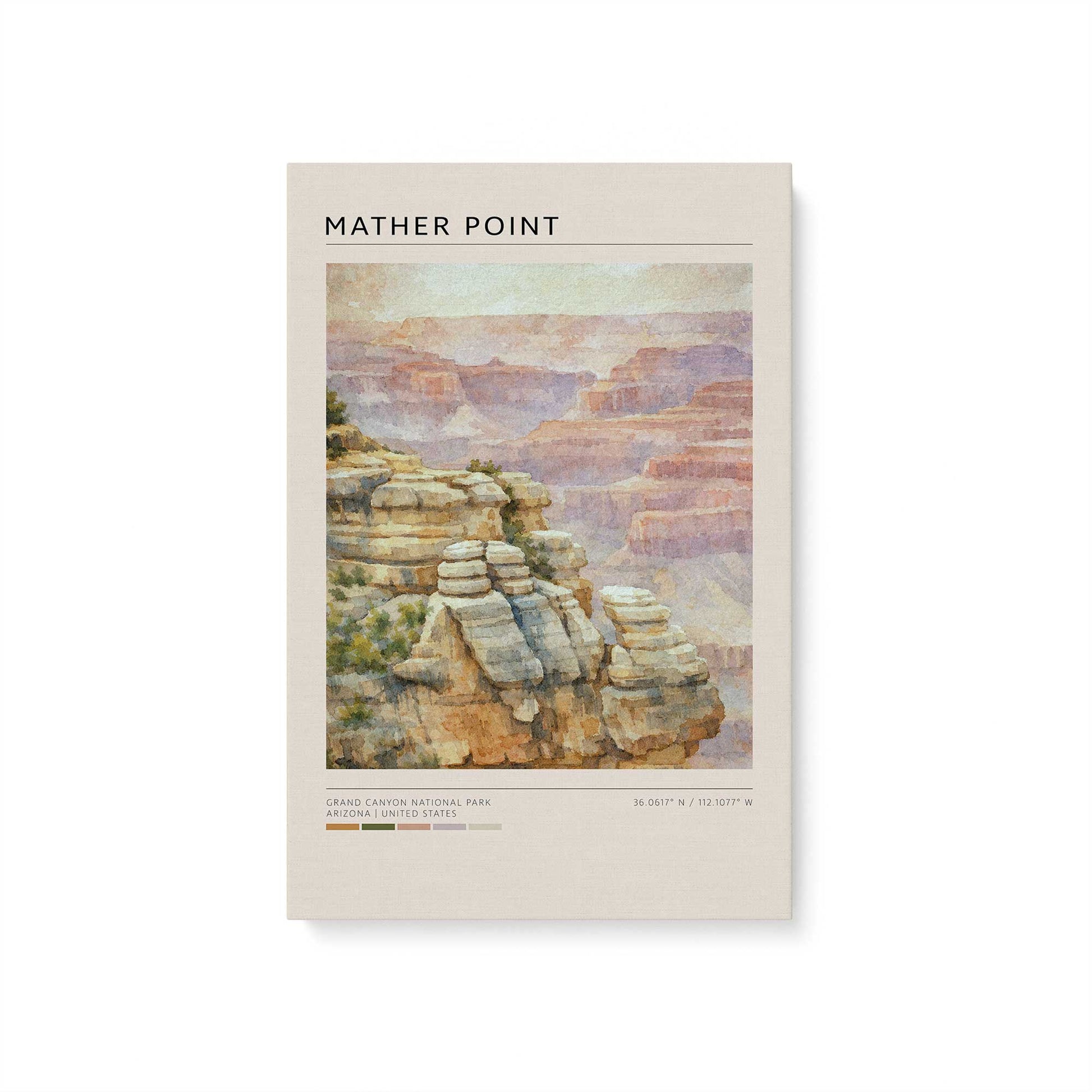 [Color:Stretched Canvas], Picture of art