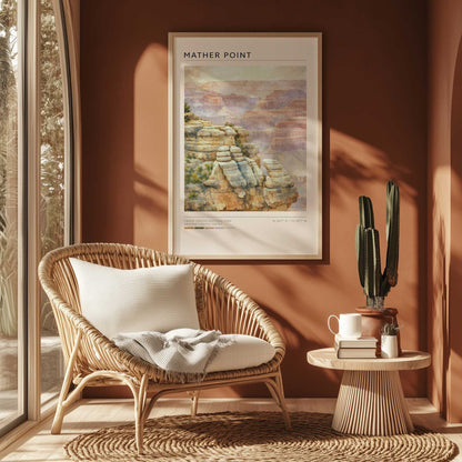 Picture of art in a room