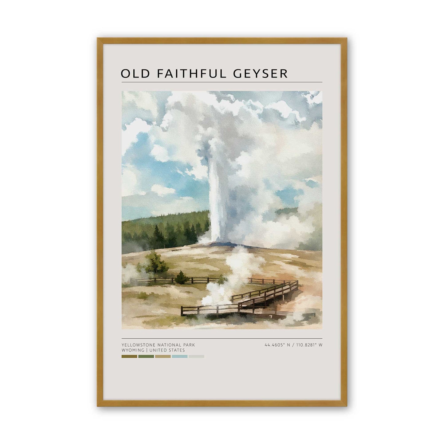 [Color:Polished Gold], Picture of art in a Polished Gold frame