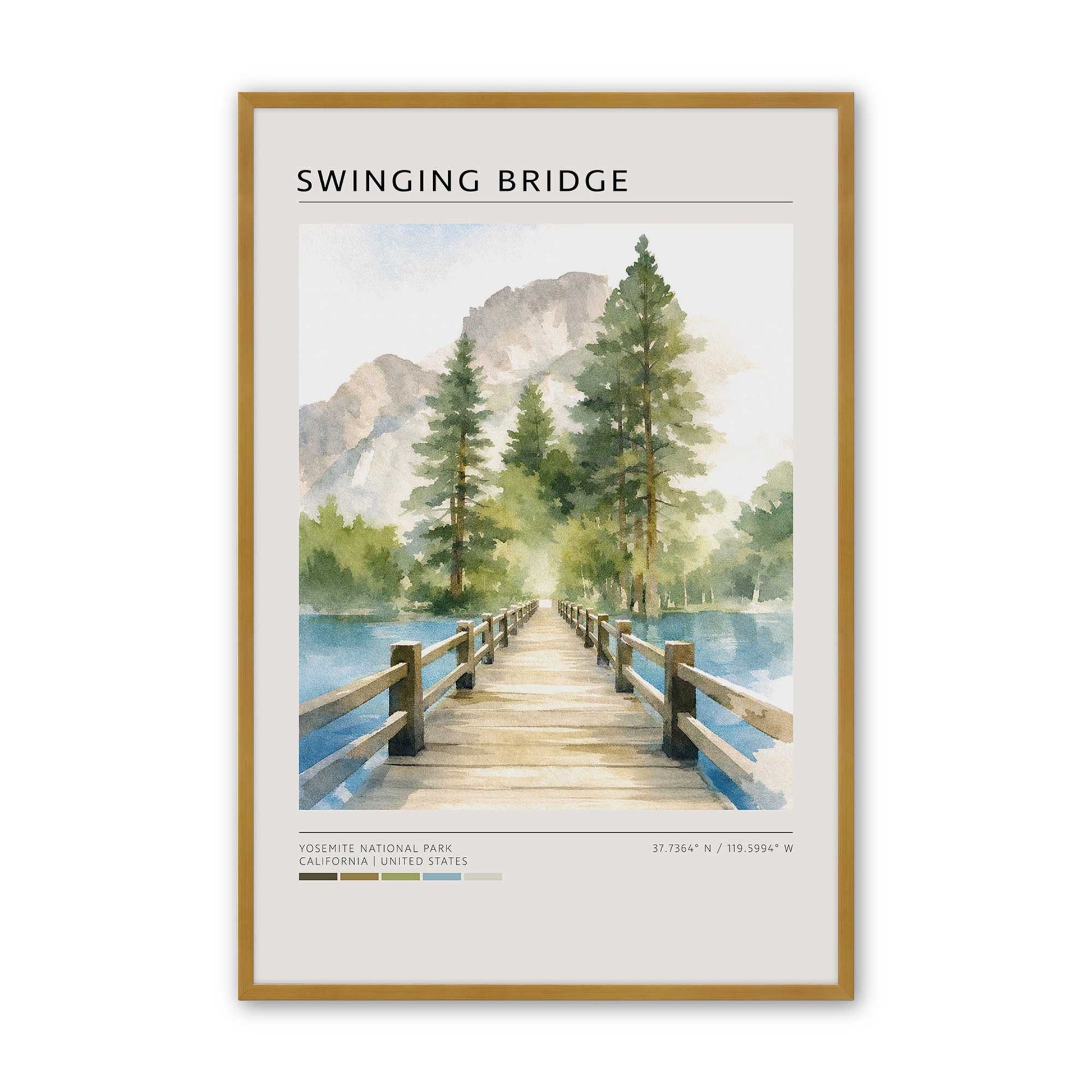 [Color:Polished Gold], Picture of art in a Polished Gold frame