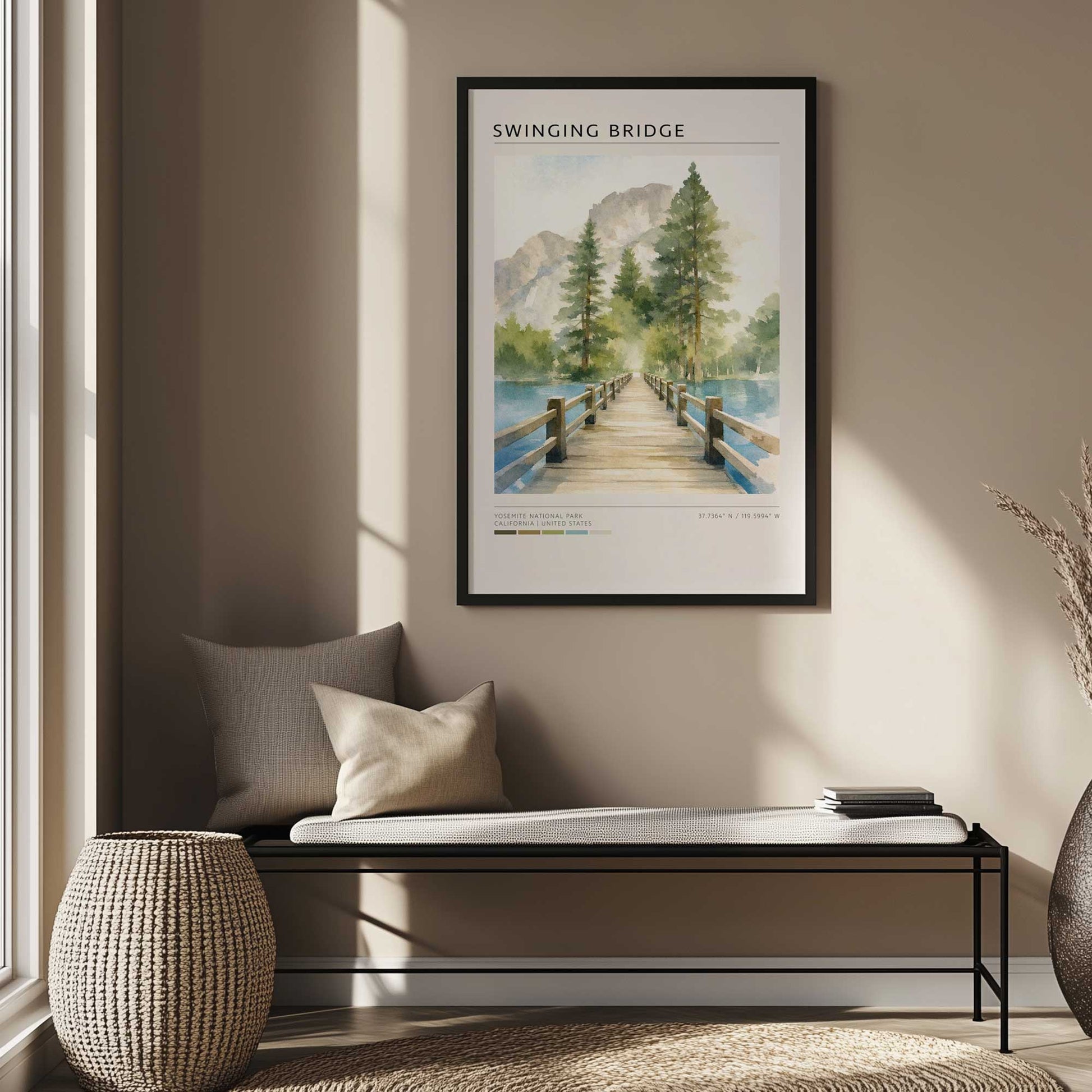 Picture of art in a room