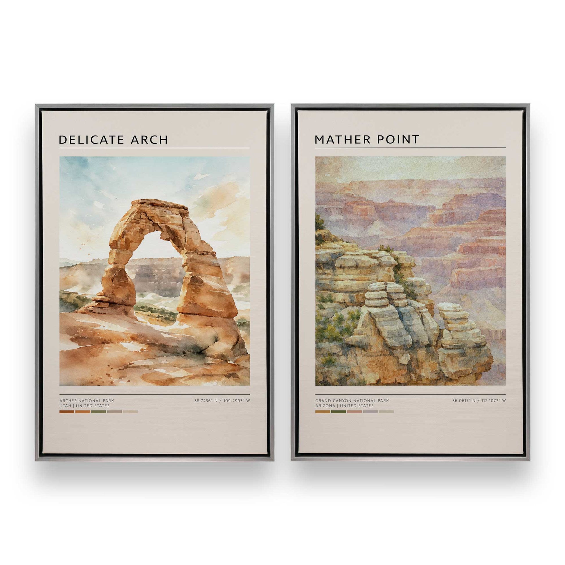 [Color:Polished Chrome], Picture of art in a Polished Chrome frame