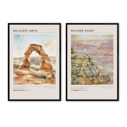 [Color:Satin Black], Picture of art in a Satin Black frame
