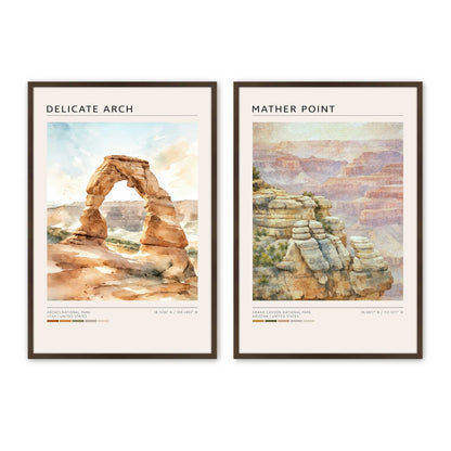 [Color:Belvinder Brown], Picture of art in a Belvinder Brown frame