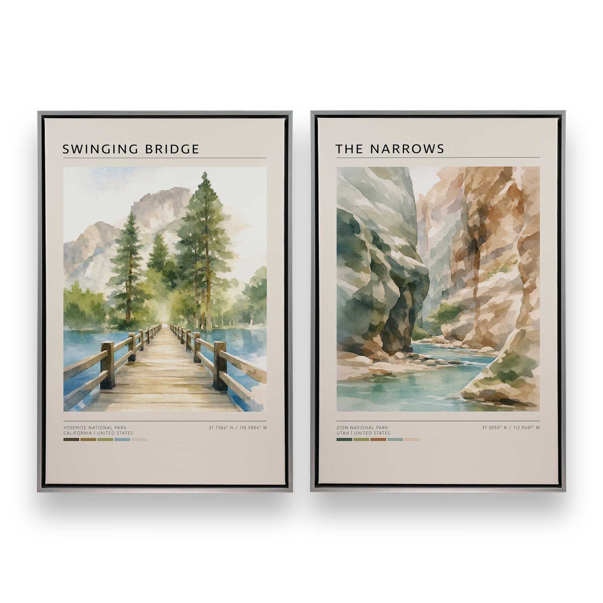 [Color:Polished Chrome], Picture of art in a Polished Chrome frame
