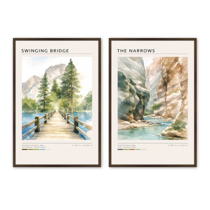 [Color:Belvinder Brown], Picture of art in a Belvinder Brown frame