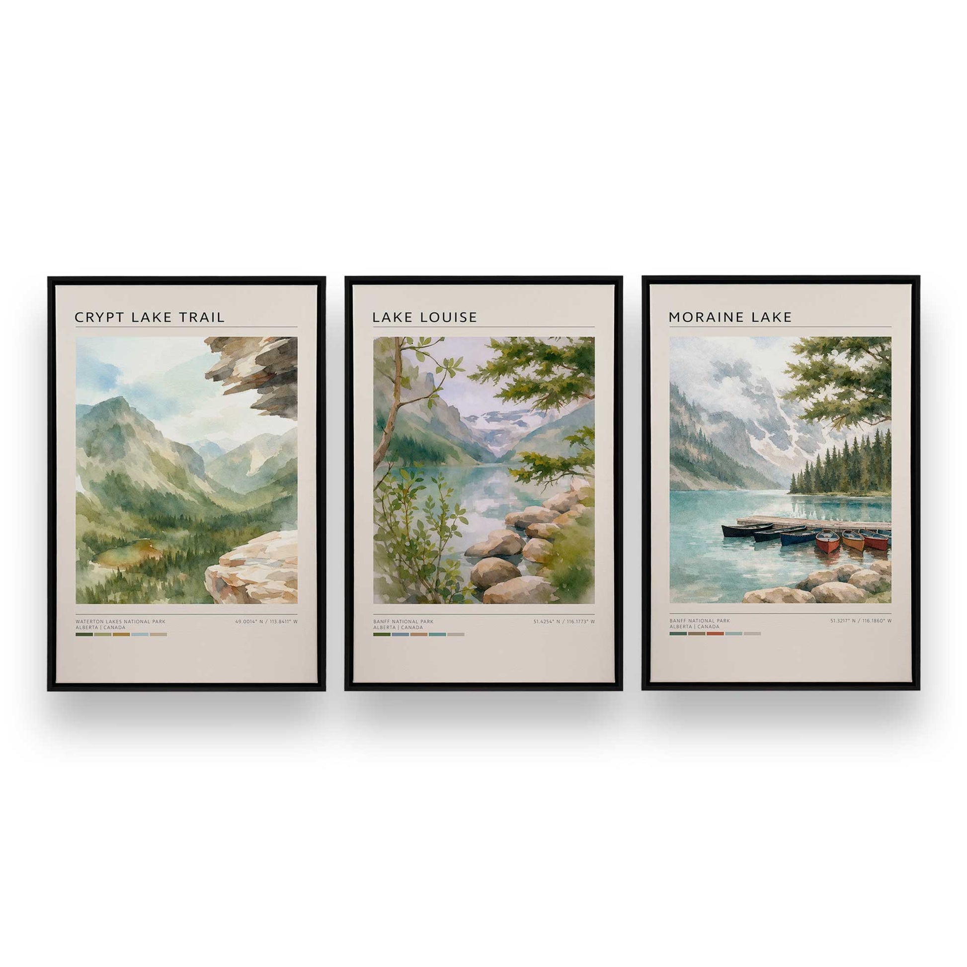 [Color:Satin Black], Picture of art in a Satin Black frame