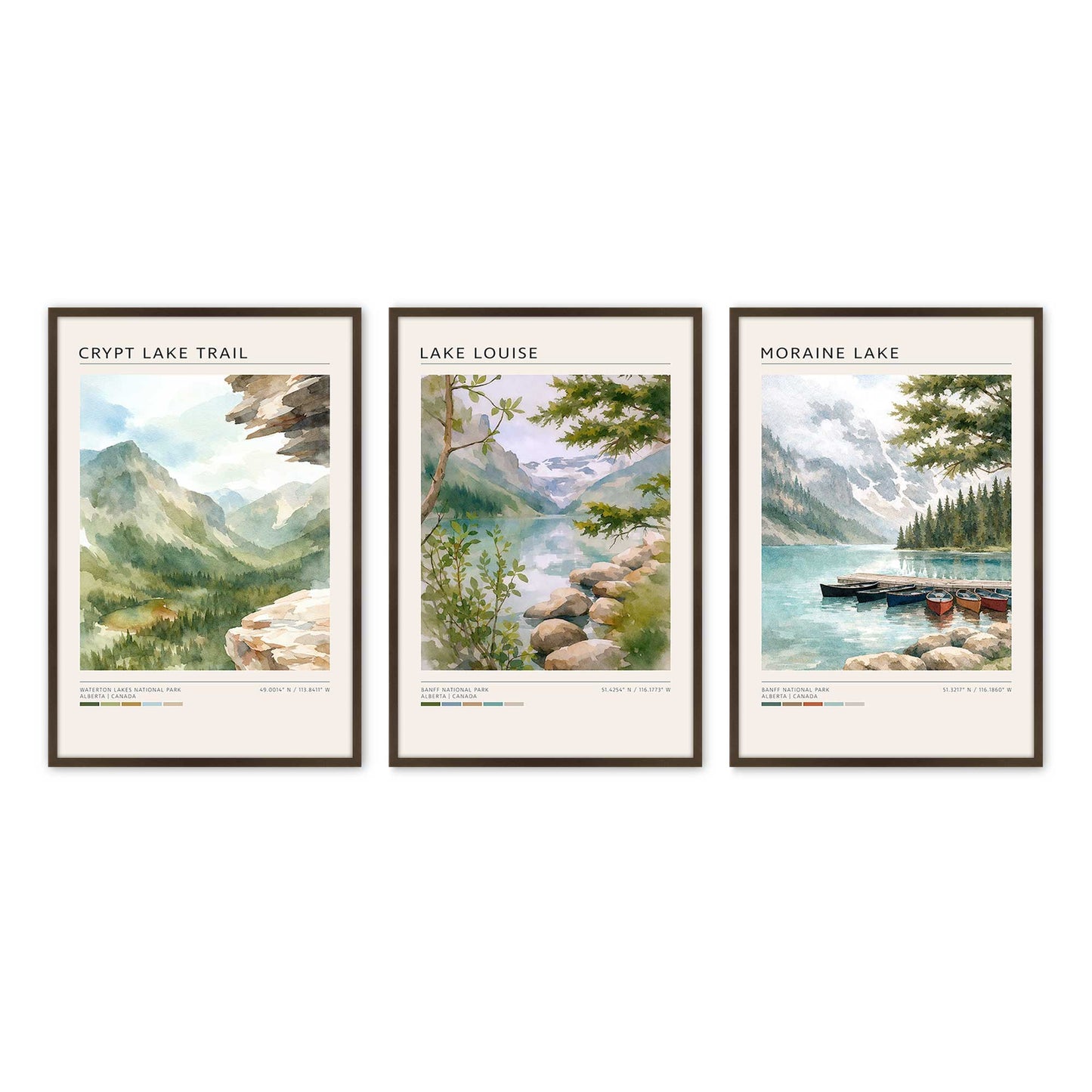 [Color:Belvinder Brown], Picture of art in a Belvinder Brown frame