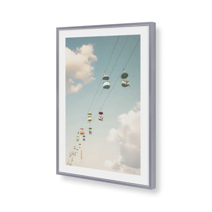 [Color:Polished Chrome], Picture of art in a Polished Chrome frame of the corner