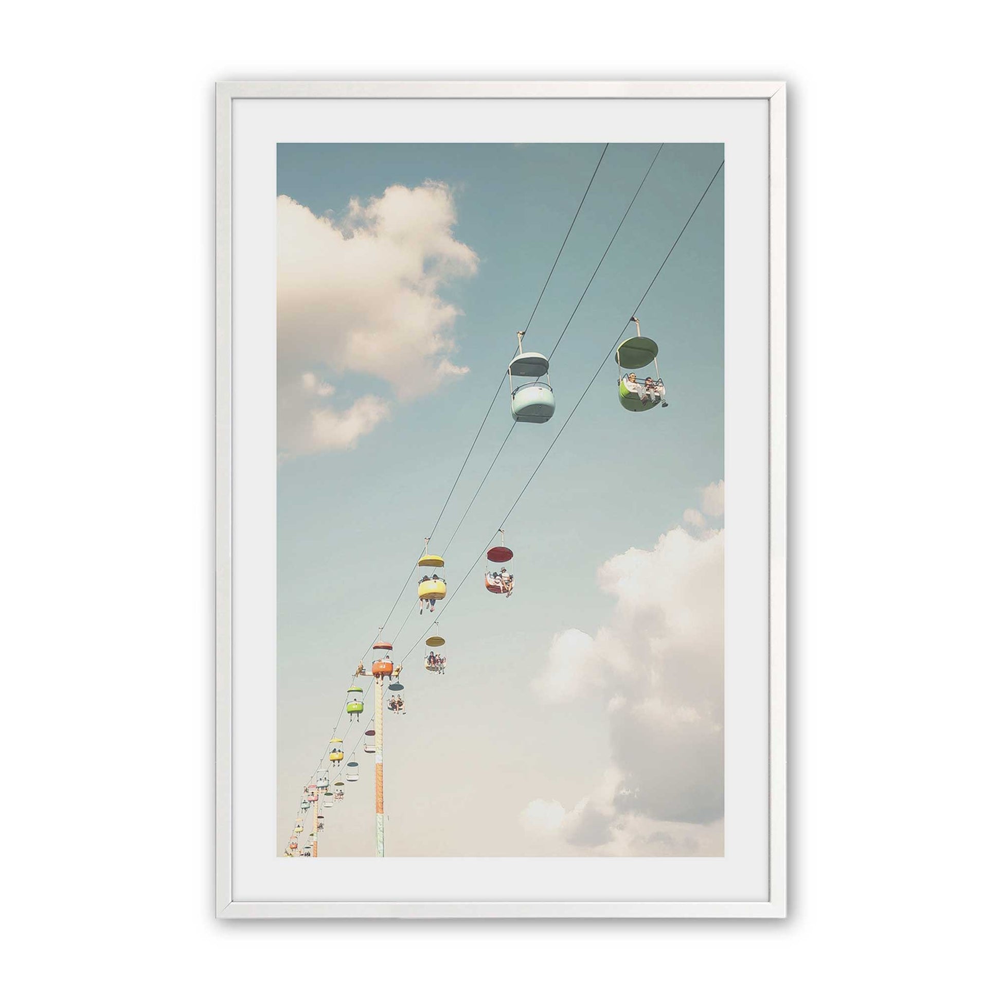 [Color:Opaque White], Picture of art in a Opaque White frame