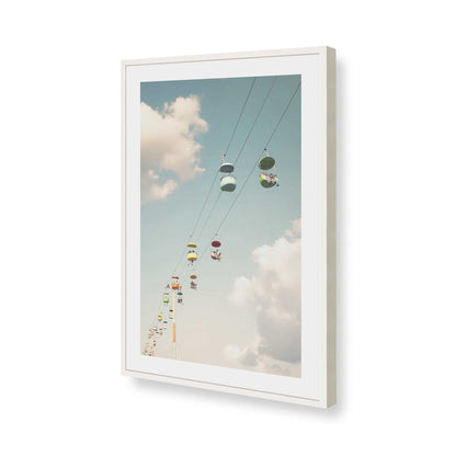 [Color:Opaque White], Picture of art in a Opaque White frame of the corner