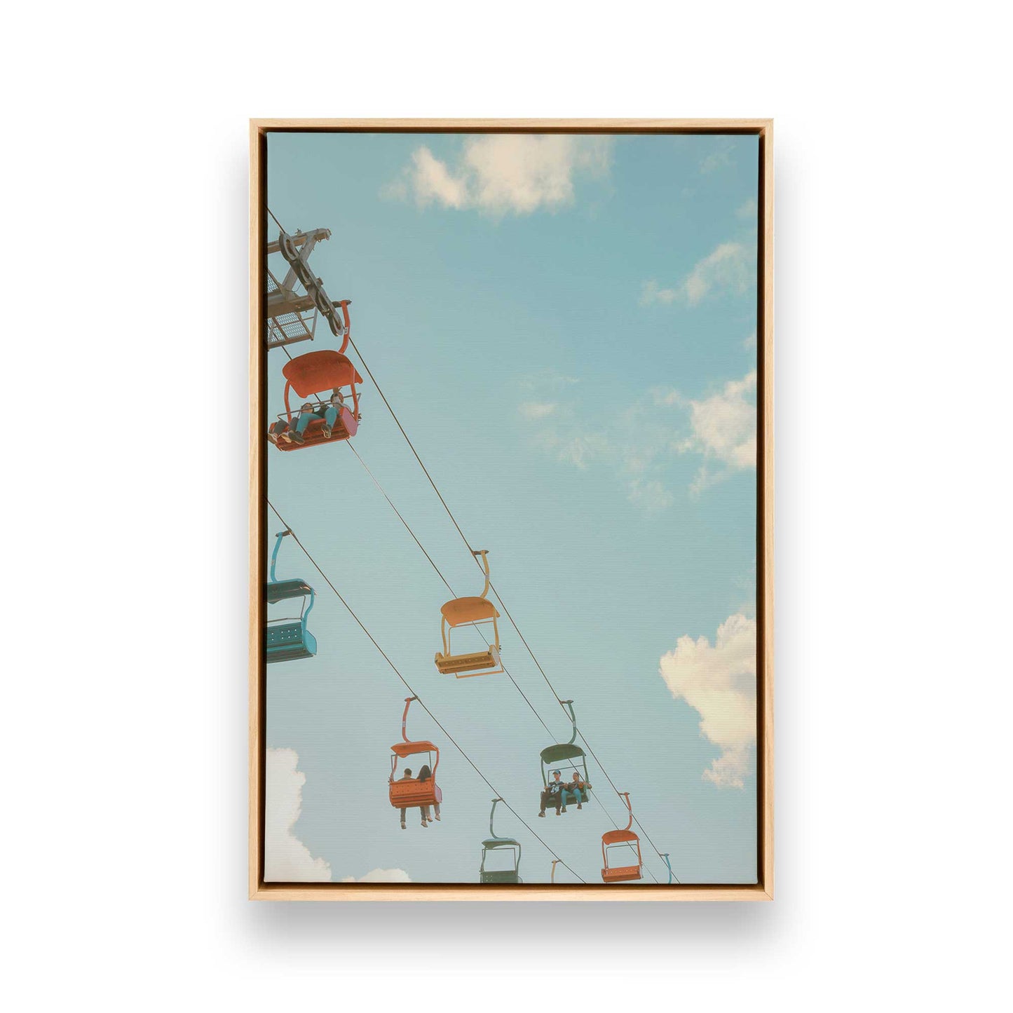[Color:American Maple], Picture of art in a American Maple frame