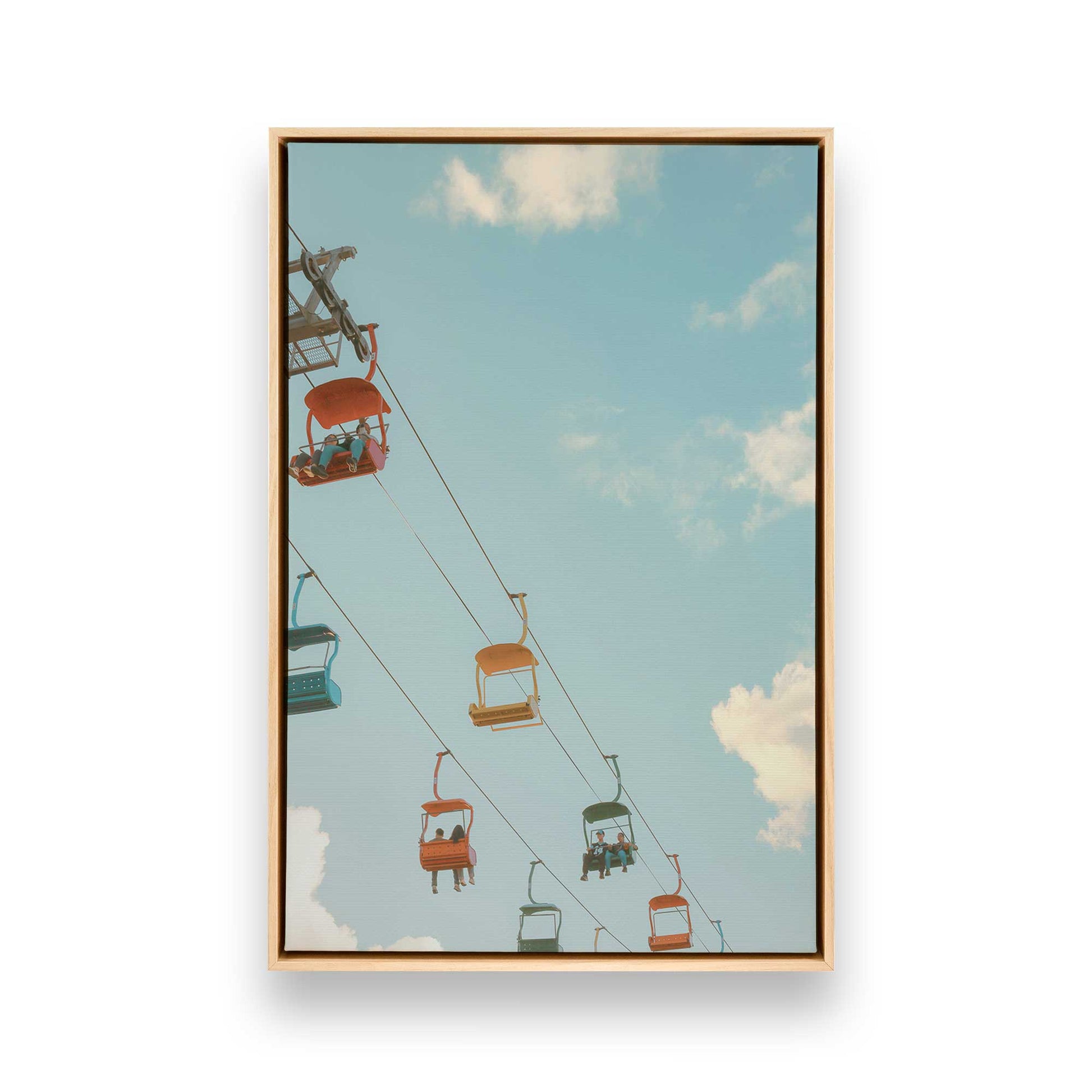 [Color:American Maple], Picture of art in a American Maple frame