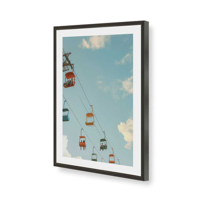 [Color:Satin Black], Picture of art in a Satin Black frame of the corner