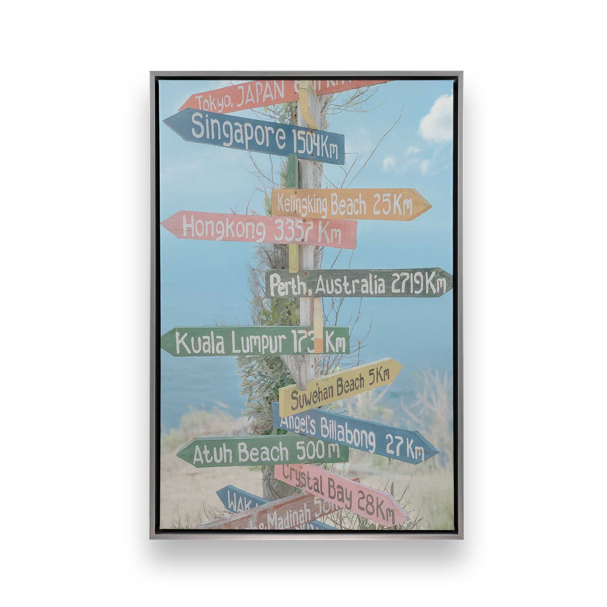 [Color:Polished Chrome], Picture of art in a Polished Chrome frame