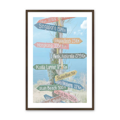 [Color:Belvinder Brown], Picture of art in a Belvinder Brown frame
