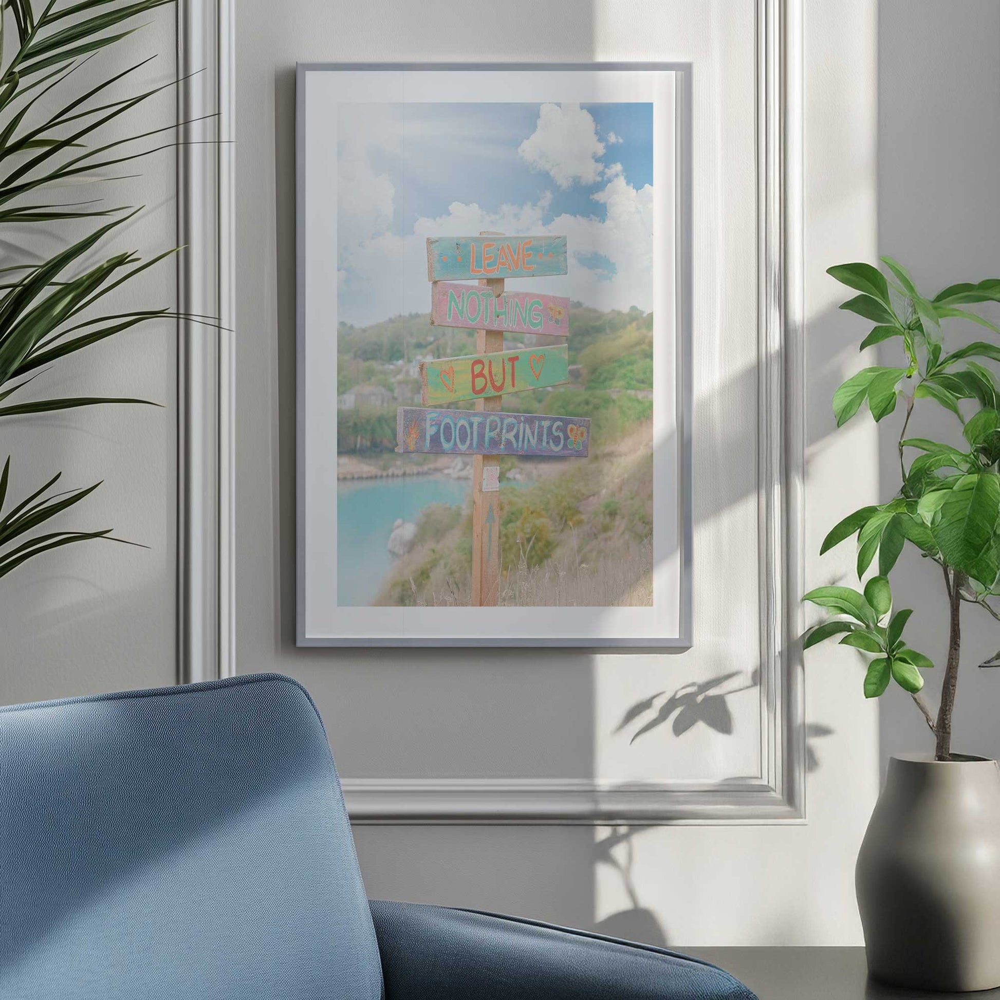 Picture of art in a room