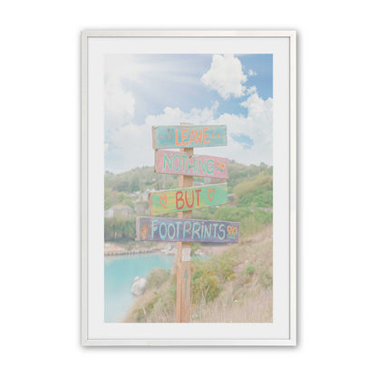 [Color:Opaque White], Picture of art in a Opaque White frame
