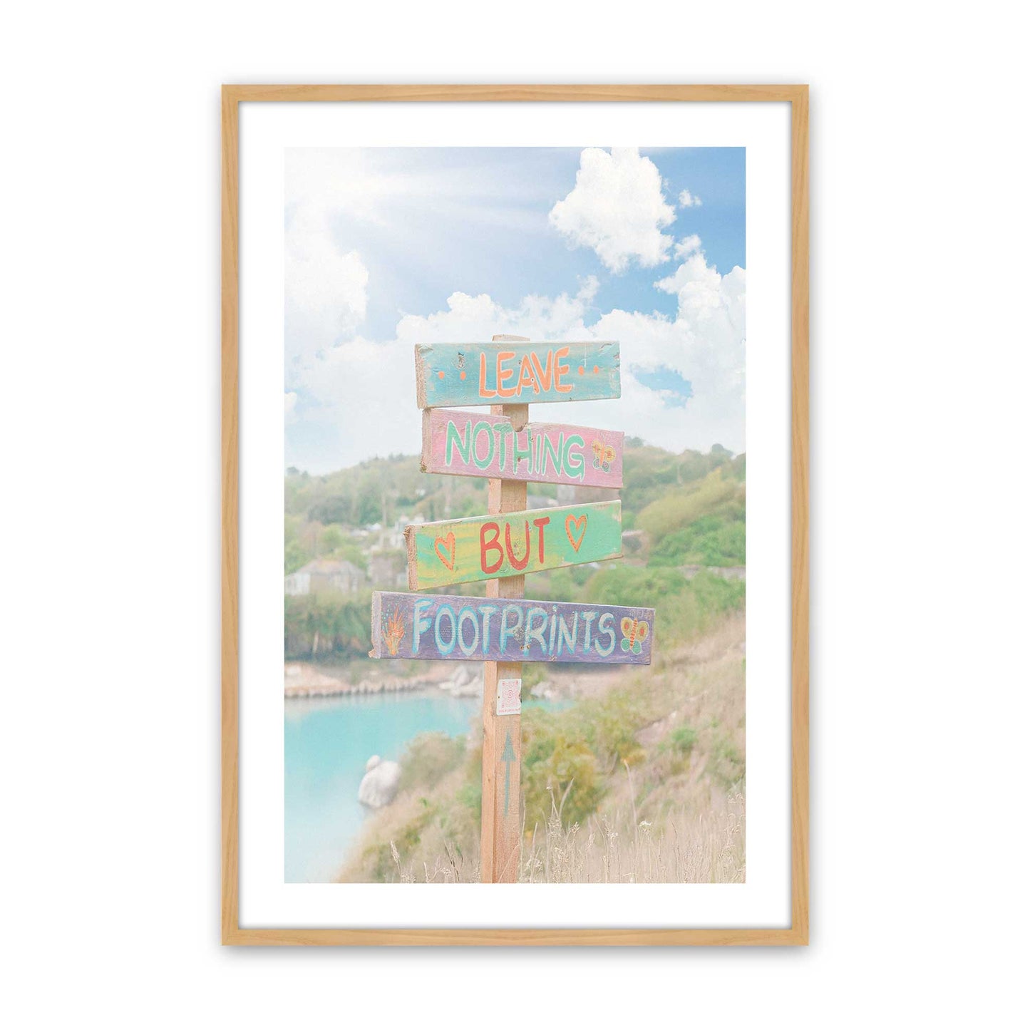 [Color:American Maple], Picture of art in a American Maple frame