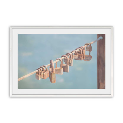 [Color:Opaque White], Picture of art in a Opaque White frame