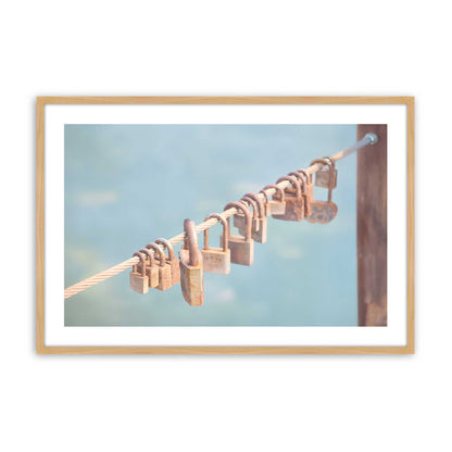 [Color:American Maple], Picture of art in a American Maple frame
