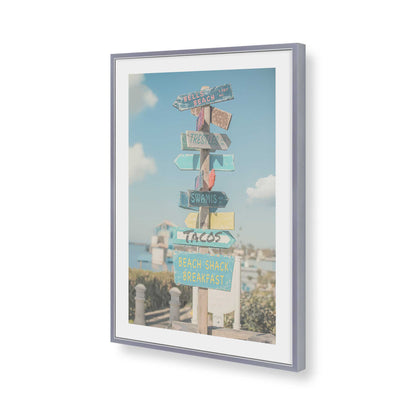 [Color:Polished Chrome], Picture of art in a Polished Chrome frame of the corner