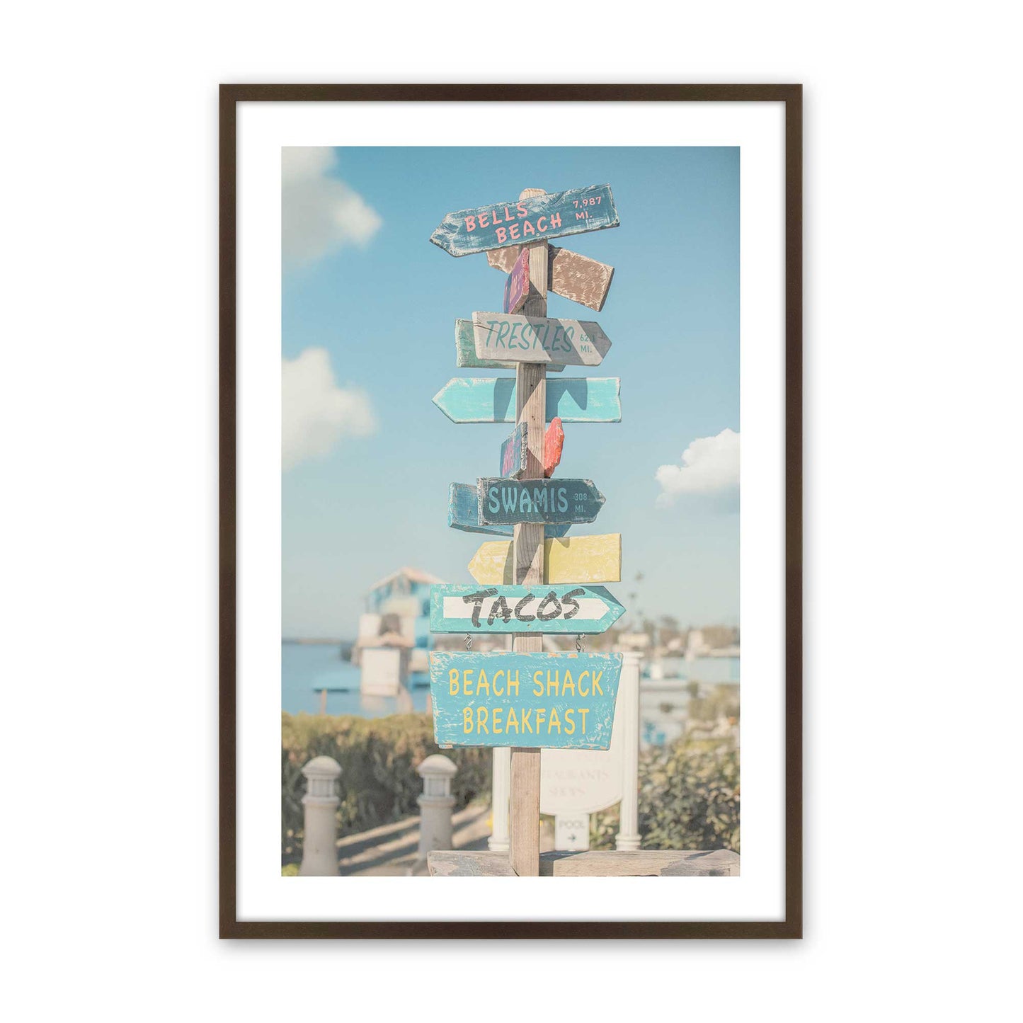 [Color:Belvinder Brown], Picture of art in a Belvinder Brown frame