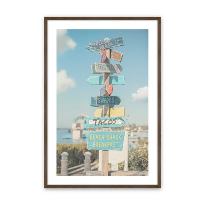 [Color:Walnut], Picture of art in a Walnut frame