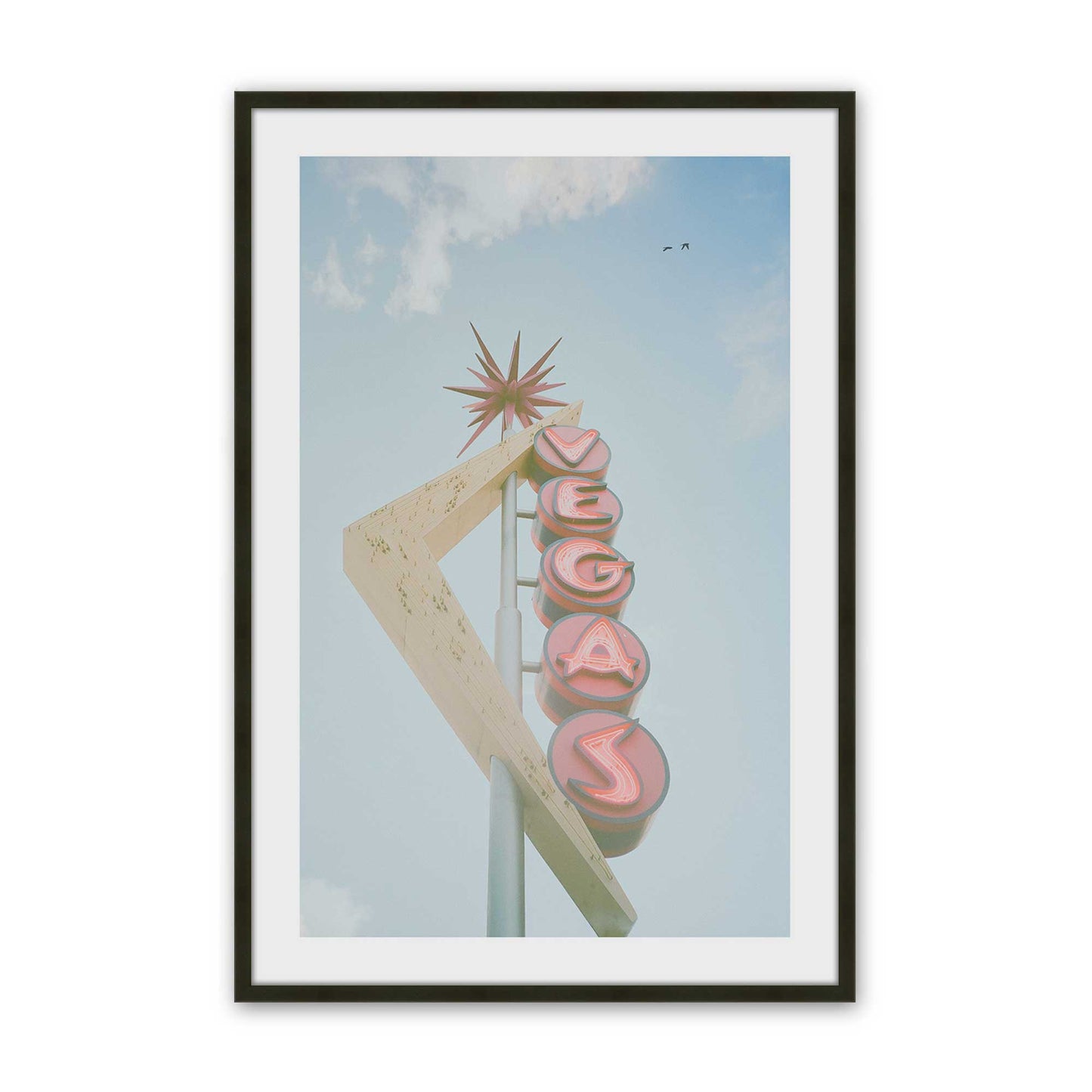 [Color:Satin Black], Picture of art in a Satin Black frame