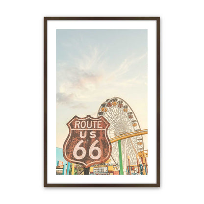 [Color:Belvinder Brown], Picture of art in a Belvinder Brown frame