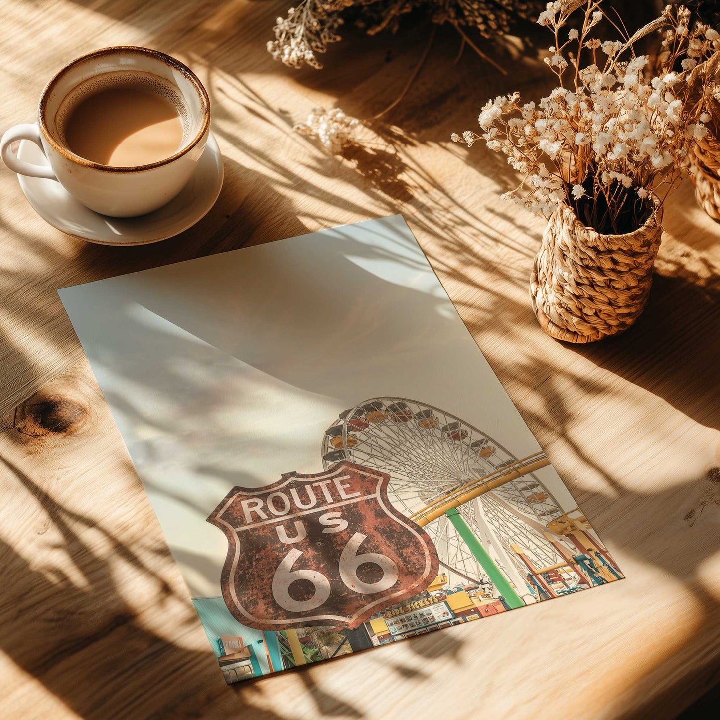 [Color:Rolled Print], Picture of close up of art
