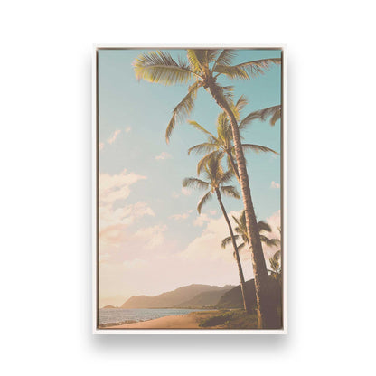 [Color:Opaque White], Picture of art in a White frame