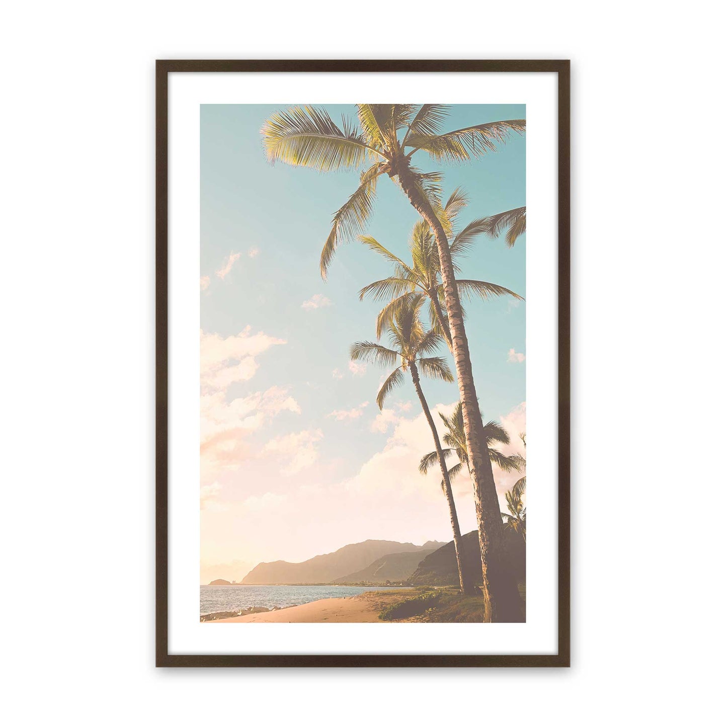 [Color:Belvinder Brown], Picture of art in a Belvinder Brown frame