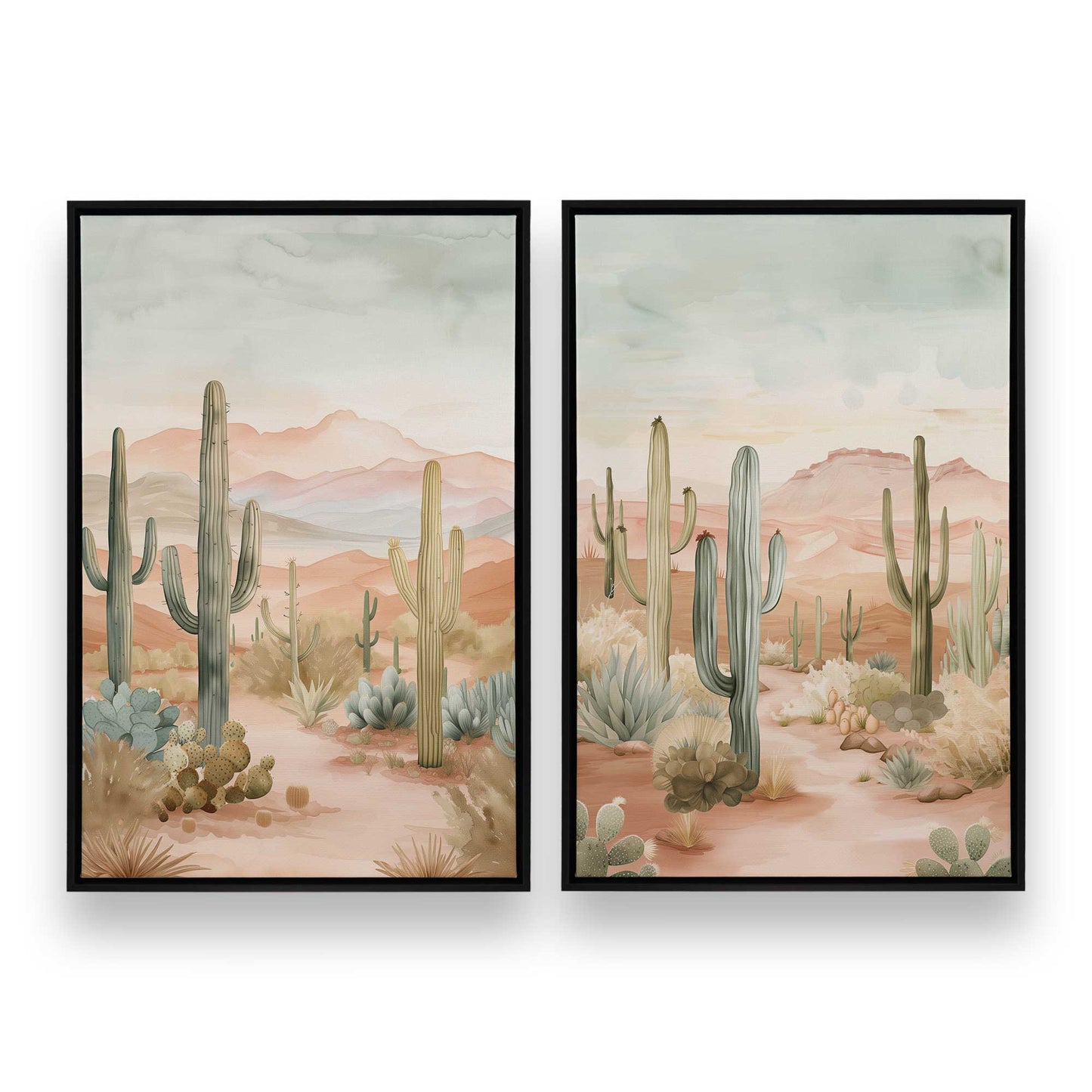 [Color:Satin Black], Picture of art in a Satin Black frame