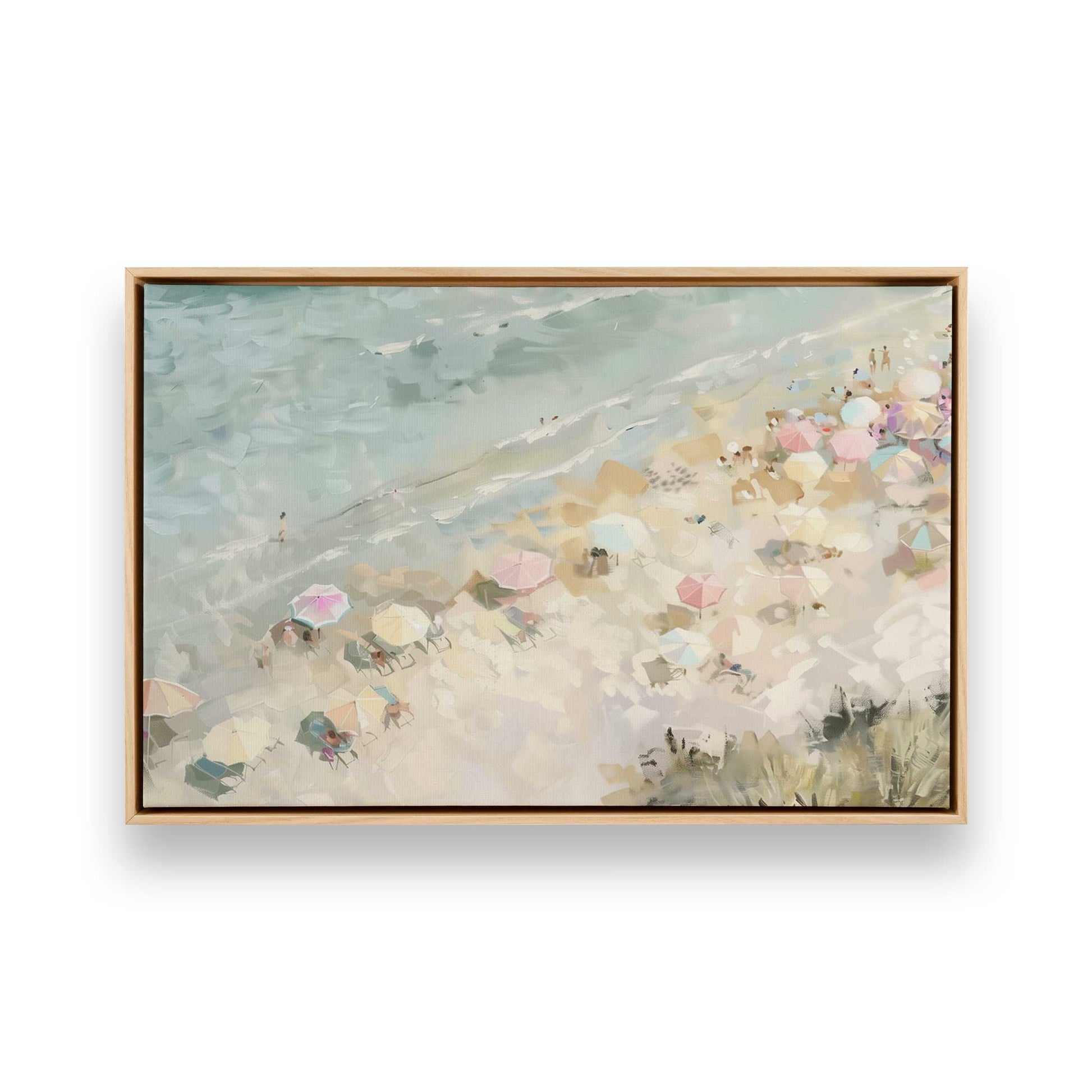 [Color:American Maple], Picture of art in a American Maple frame