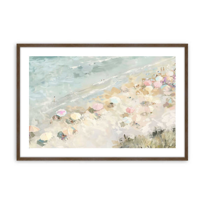 [Color:Walnut], Picture of art in a Walnut frame